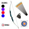 Combo Arco Prana Junior + 3 Flechas + Tab + Blanco para tiro de regalo